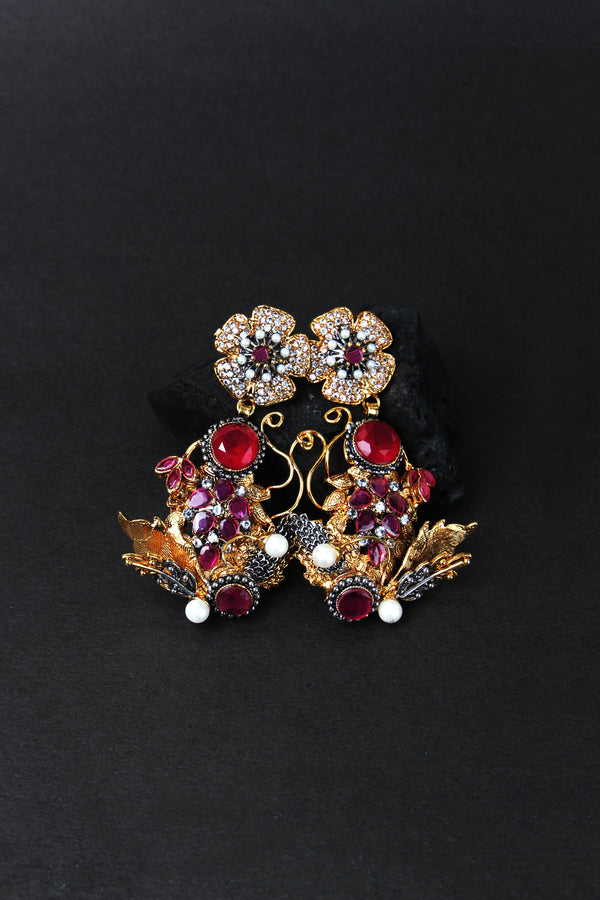 Royal Enchanted Garden Earrings