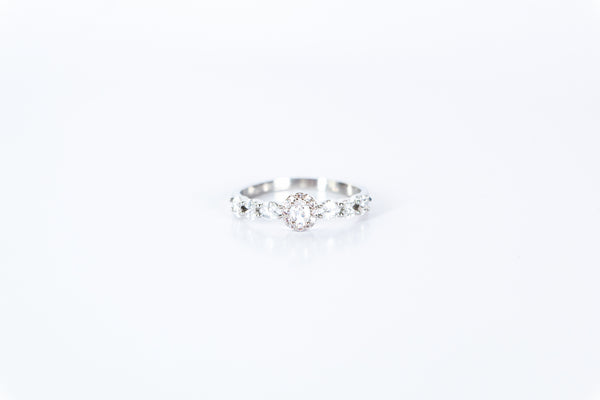 Roselle Elegance Solitaire Ring