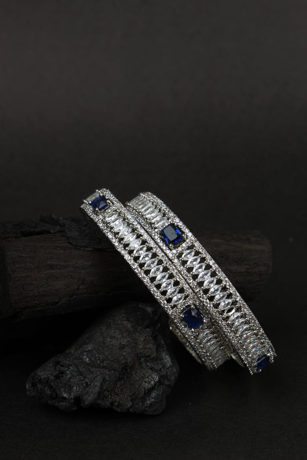 Sapphire Elegance Bangles