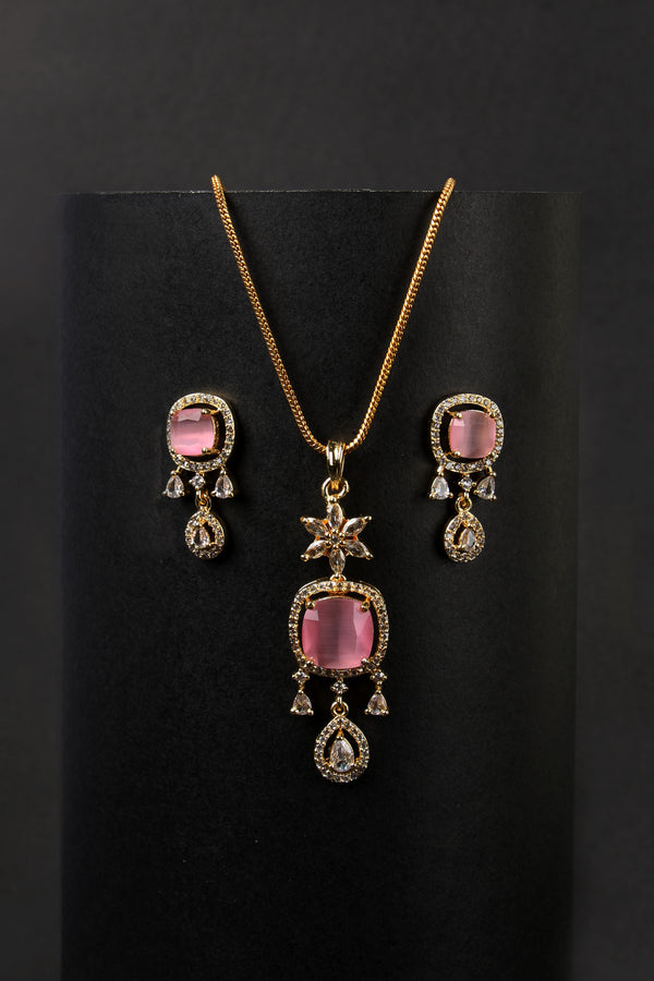 Rosé Royale Pendant Set