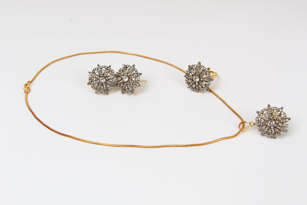 Antique Royal Bloom Jewelry Set